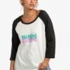 Billabong Eye Sea Sky - Raglan Mit 3/4-Ärmeln- Longsleeve - Salt Crystal -Billabong 7de8c3a551b1461297a50c2d614a82c9