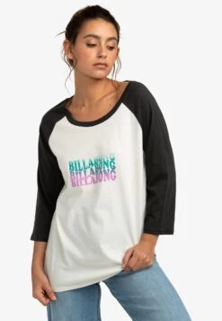 Billabong Eye Sea Sky - Raglan Mit 3/4-Ärmeln- Longsleeve - Salt Crystal