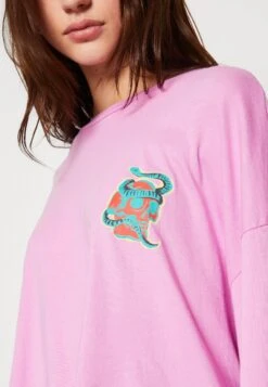 Billabong Beach Boyfriend Crop - Longsleeve - Bright Orchid -Billabong 81c4485cf4a04a669b14290b4b017c22