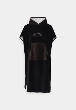 Billabong Hooded Towel Unisex - Badjas - Black