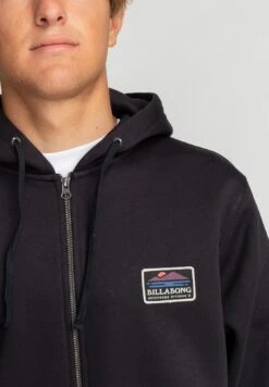 Billabong Div Walled - Sweater Met Rits - Black -Billabong 860bcda48d0048e3bca51a8096742d06