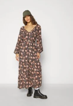 Billabong Daring Heart - Maxi-Jurk - Black Pebble -Billabong 86ff0a962fdc4c09b5c34642872cd600