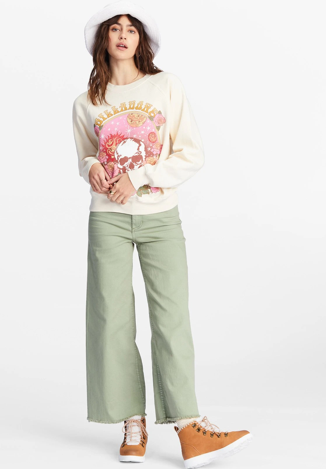 Billabong Sweater - Antique White 4 Billabong Sweater - Antique White - Afbeelding 2