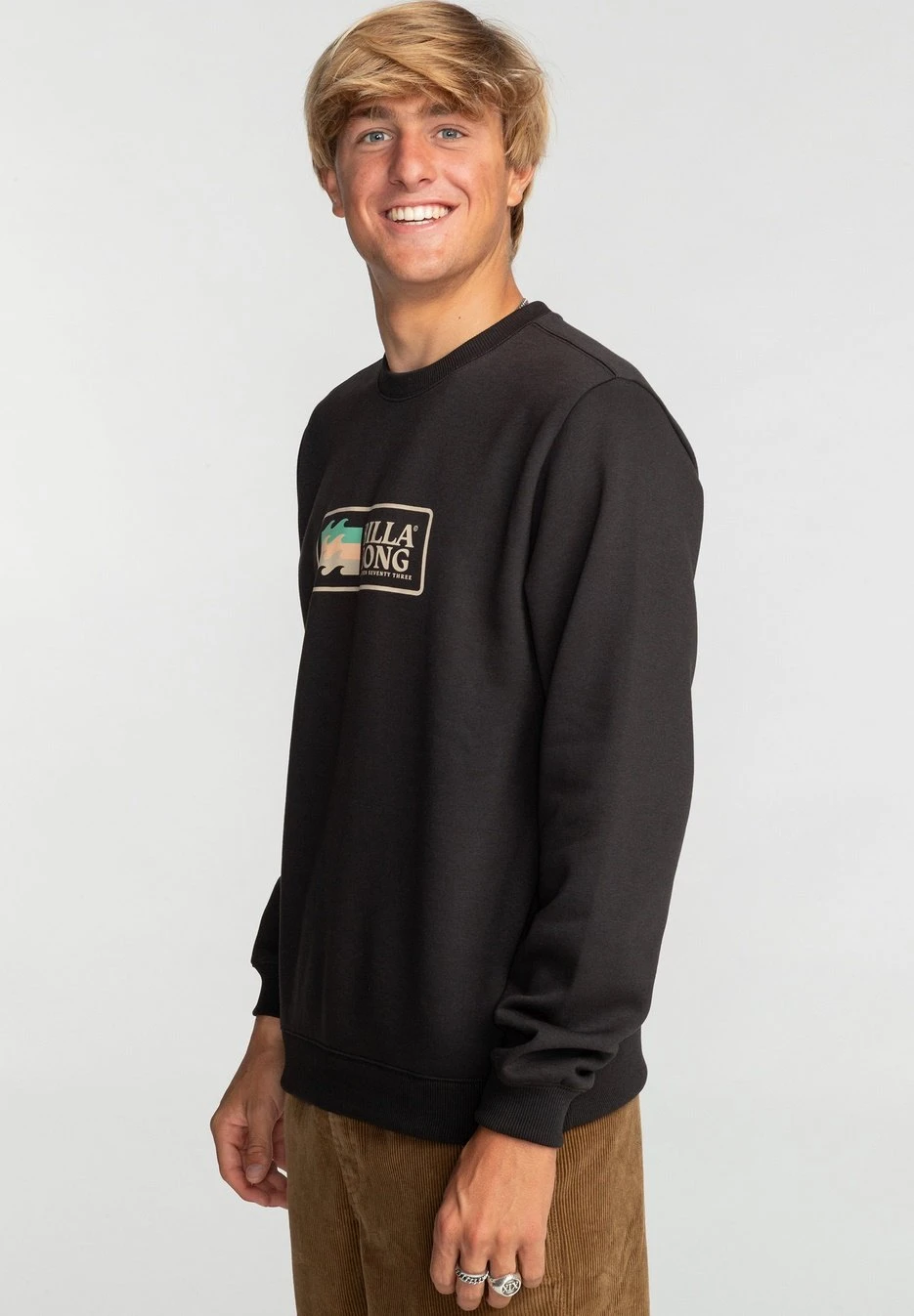 Billabong Swell- Sweater - Blk 6 Billabong Swell- Sweater - Blk - Afbeelding 4