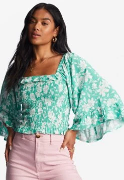 Billabong Be My BabeÀ Manches Cloche- Blouse - Sweet Grass -Billabong 8c60e1b4b7704b6bac10f7c0d68cc1b1