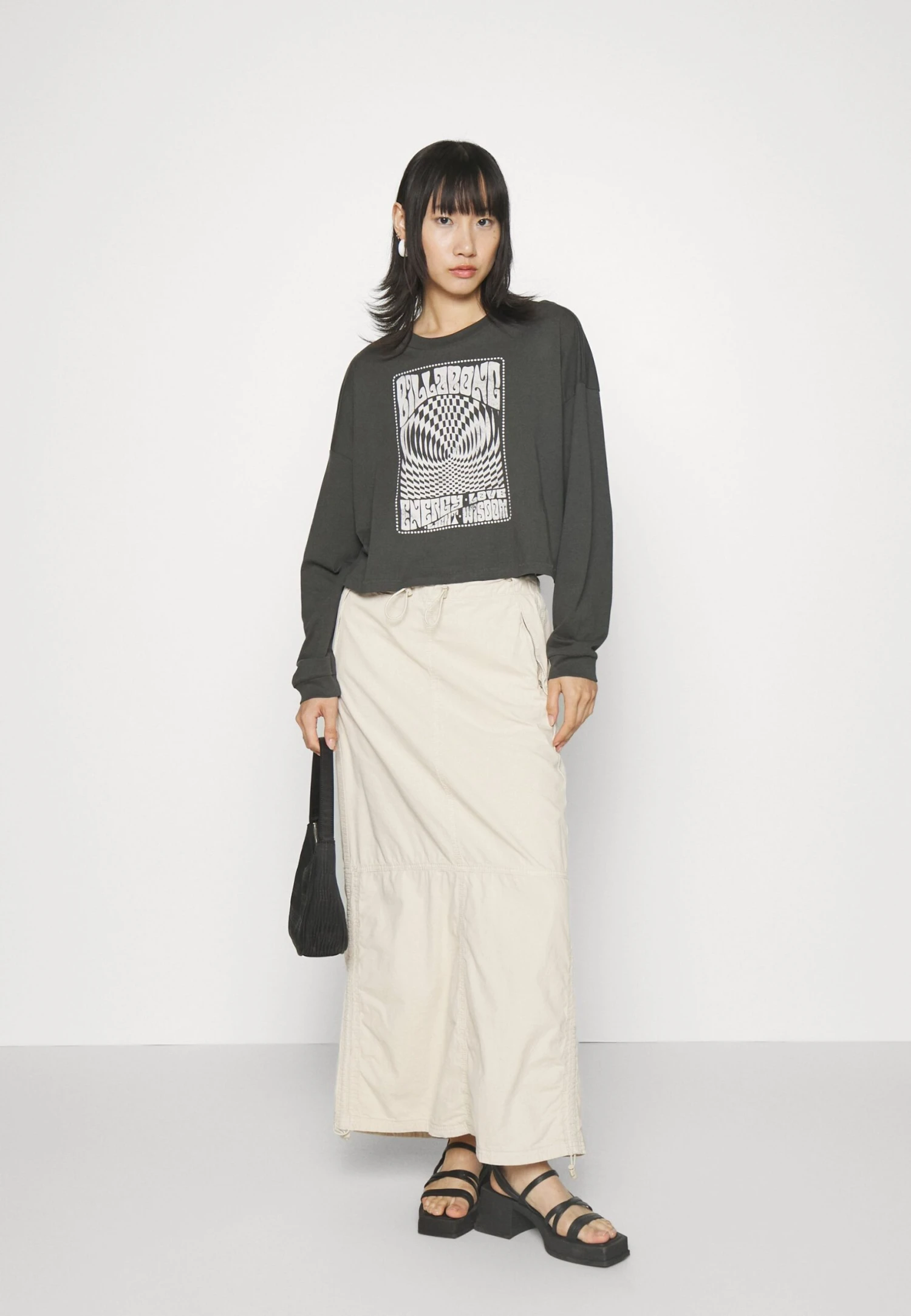 Billabong Go With Flow - Longsleeve - Off-Black 4 Billabong Go With Flow - Longsleeve - Off-Black - Afbeelding 2