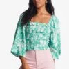 Billabong Be My BabeÀ Manches Cloche- Blouse - Sweet Grass