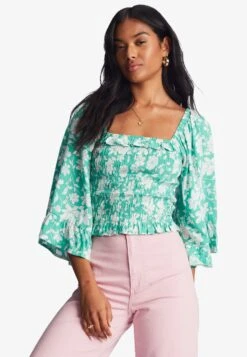 Billabong Be My BabeÀ Manches Cloche- Blouse - Sweet Grass