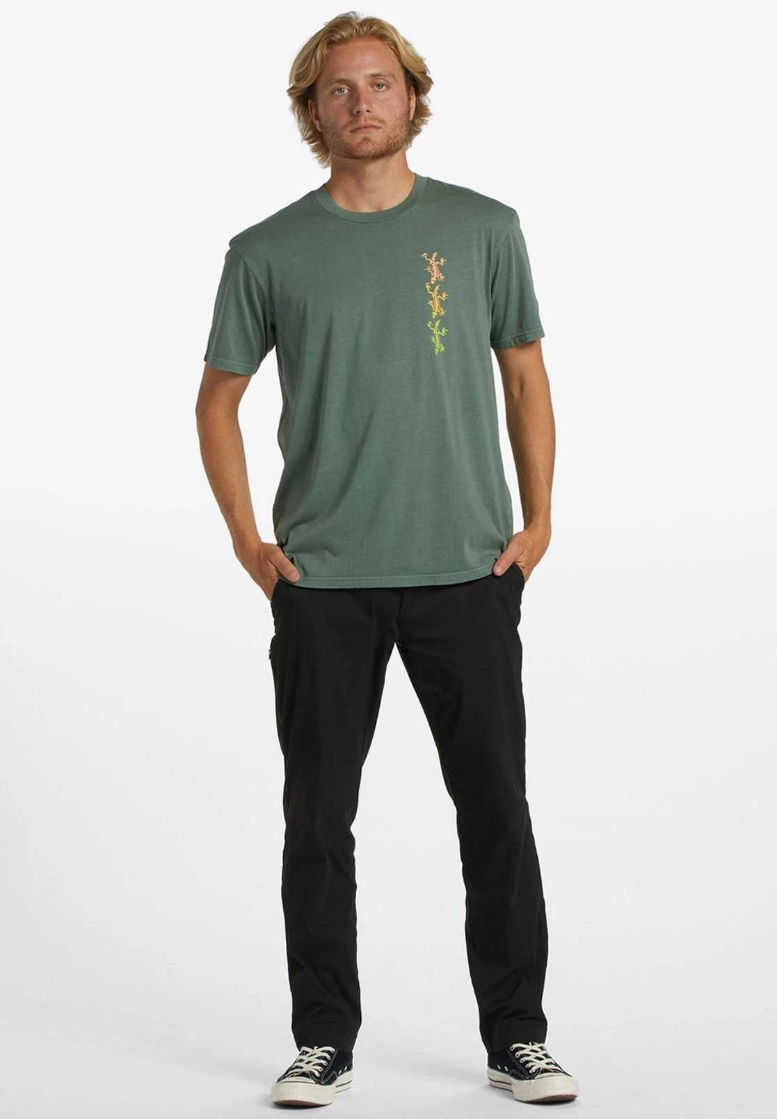 Billabong T-Shirt Print - Cypress 4 Billabong T-Shirt Print - Cypress - Afbeelding 2