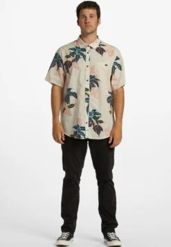 Billabong Sundays - Kurzärmliges - Overhemd - Bone -Billabong 959f026594574553ac5631afb1b57386