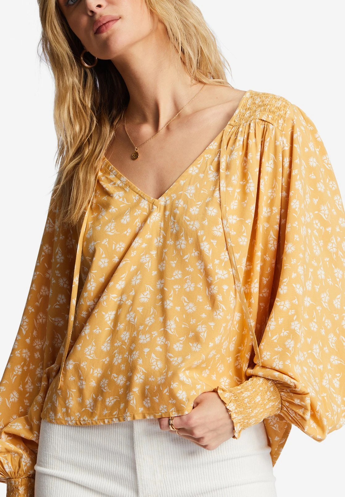 Billabong Late Night- Blouse - Goldie 6 Billabong Late Night- Blouse - Goldie - Afbeelding 4
