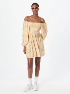 Billabong Mini Jurken Jurk PARADISE DAYS Dames Geel -Billabong 9bdf0eb0c7e8328fddf2c3868089b017