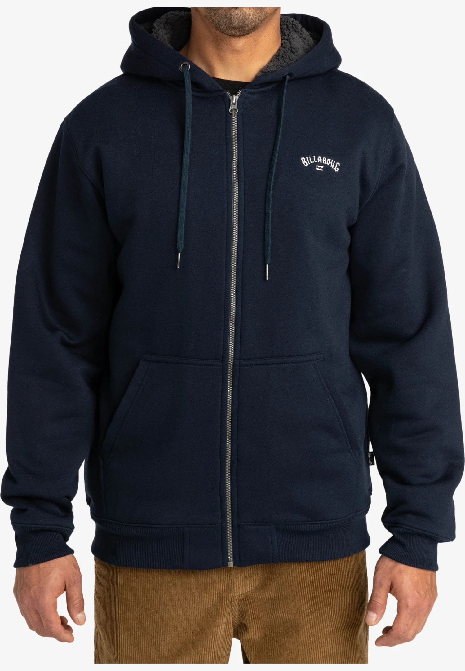 Billabong Arch - Sweater Met Rits - Nvy 3 Billabong Arch - Sweater Met Rits - Nvy