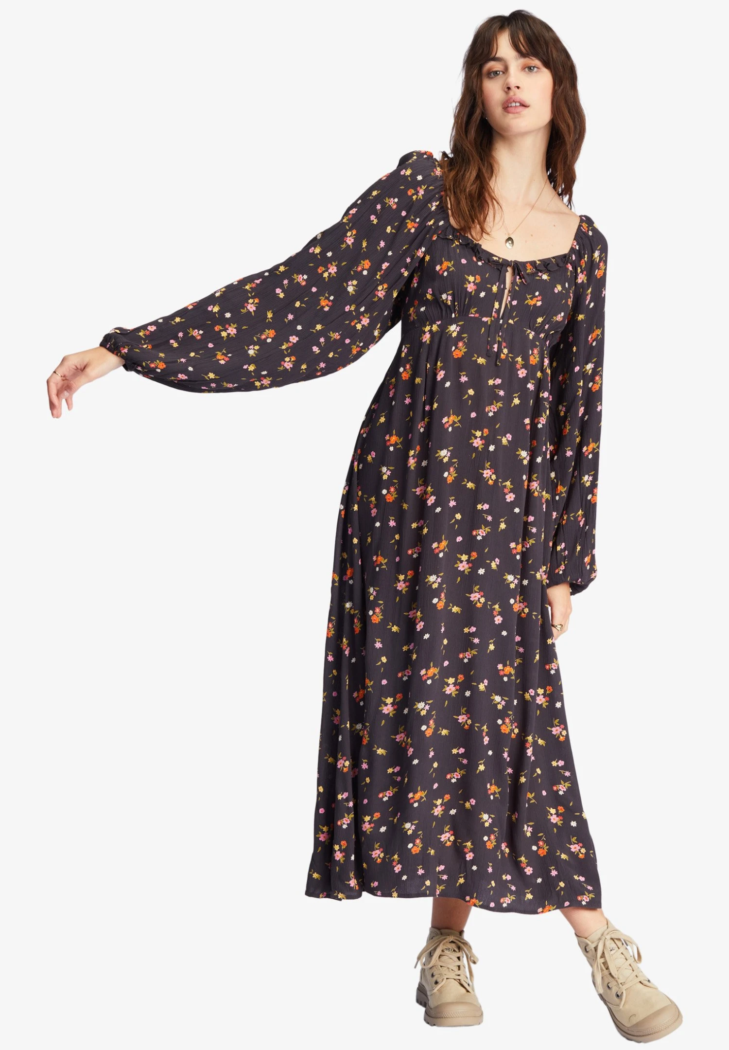 Billabong Jurk - Off Black 3 Billabong Jurk - Off Black