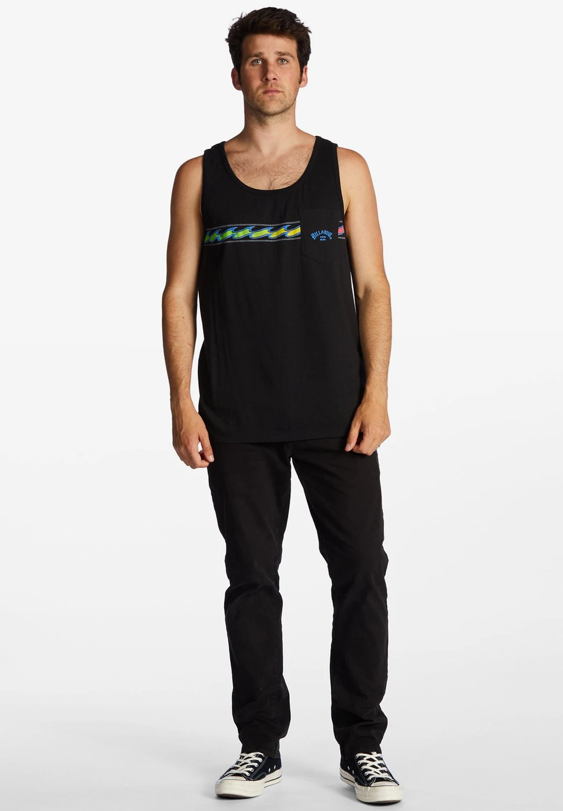 Billabong Hombre - Top - Black 4 Billabong Hombre - Top - Black - Afbeelding 2