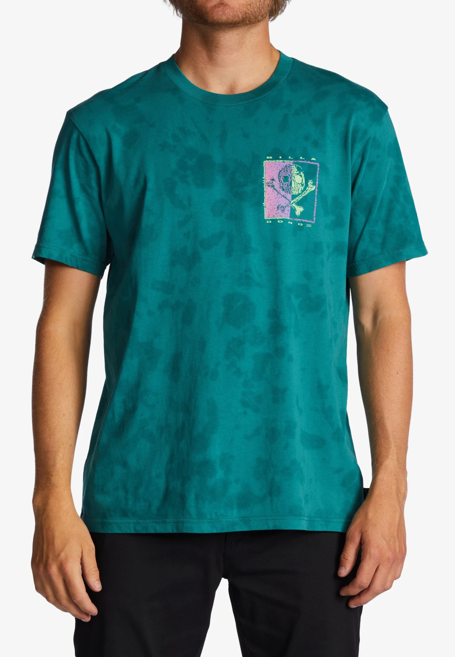 Billabong Boxed In - T-Shirt Print - Teal 5 Billabong Boxed In - T-Shirt Print - Teal - Afbeelding 3
