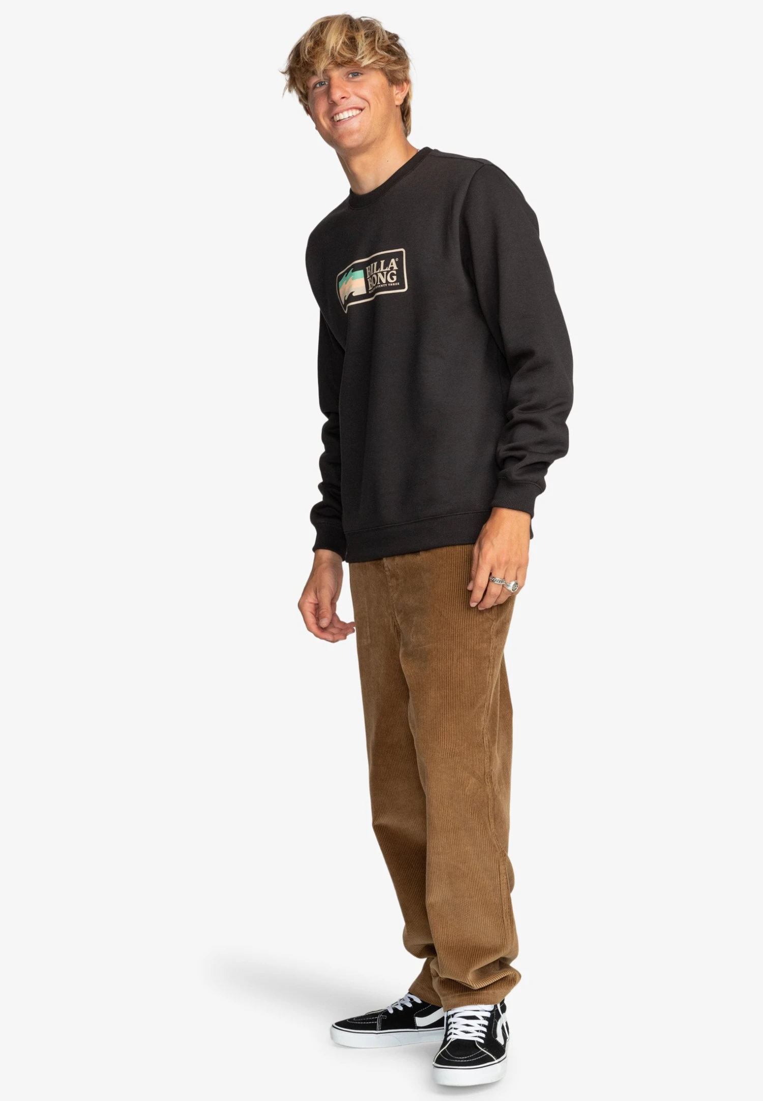 Billabong Swell- Sweater - Blk 4 Billabong Swell- Sweater - Blk - Afbeelding 2