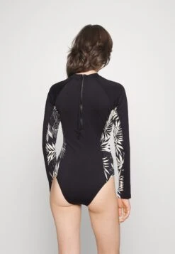 Billabong Core Mock Neck - Badpak - Black Pebble -Billabong a85c2b48bf784cc9a93b799668e32576