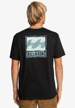 Billabong Stamp- T-Shirt Print - Blk