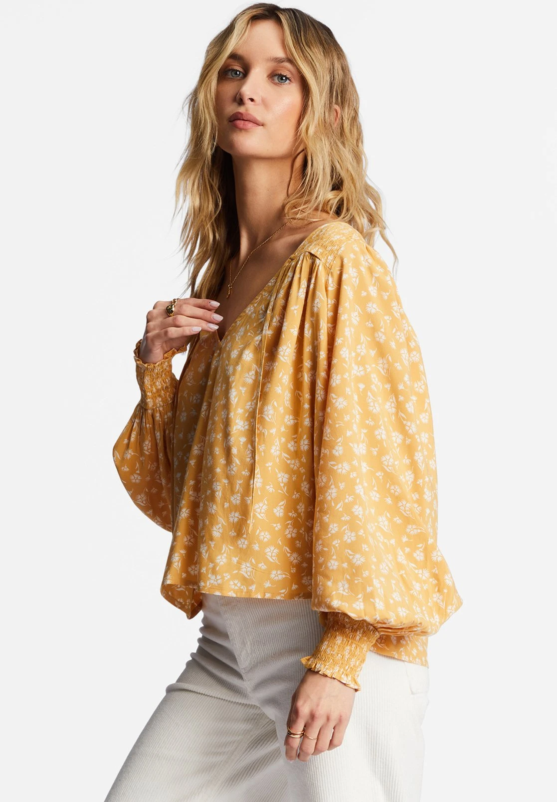 Billabong Late Night- Blouse - Goldie 7 Billabong Late Night- Blouse - Goldie - Afbeelding 5