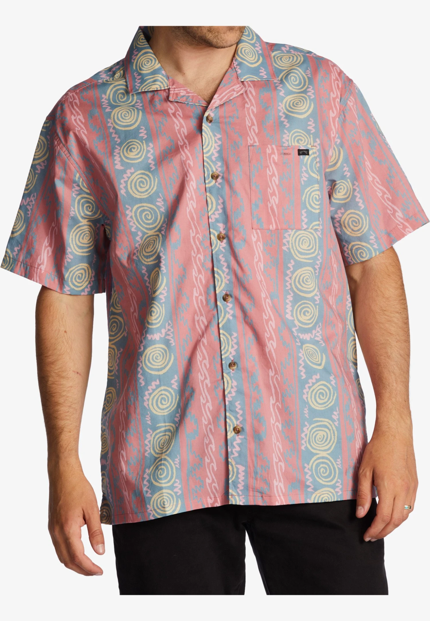 Billabong Overhemd - Dusty Red 3 Billabong Overhemd - Dusty Red