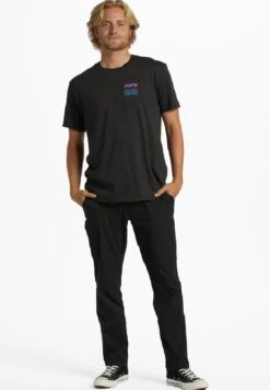 Billabong T-Shirt Print - Washed Black -Billabong b2071a8f7b74497cadeca67b6fe7b431