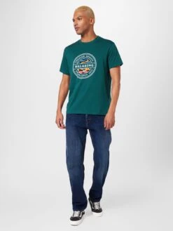 Billabong T-shirts Shirt Heren Petrol -Billabong b54f51ae6b3da35a545303f5f129b397