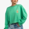 Billabong Beach Boyfriend Crop - Longsleeve - Sweet Grass 2 Billabong Beach Boyfriend Crop - Longsleeve - Sweet Grass -Billabong b91c33e68e0946caa70c99e2980bd110