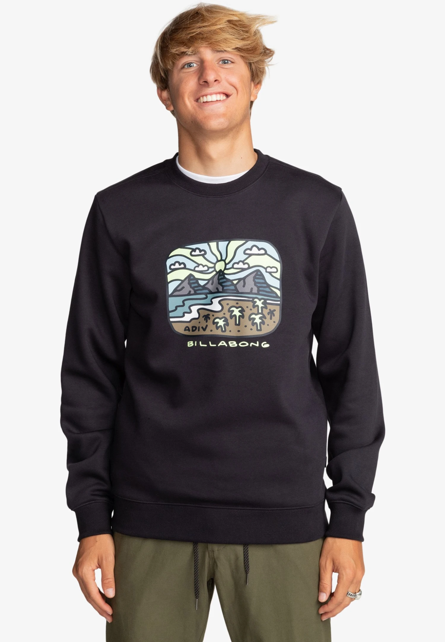 Billabong Shine - Sweater - Black 3 Billabong Shine - Sweater - Black