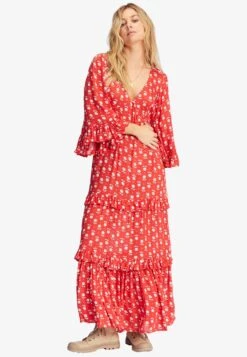Billabong Maxi-Jurk - Red Magic