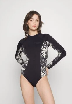 Billabong Core Mock Neck - Badpak - Black Pebble -Billabong bdf81bc9281b4939be5cc9e36e2fd605