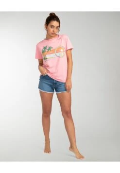 Billabong Aloha Forever - T-Shirt Print - Pink Wink -Billabong be9ec7c9b9fb402b93930798c4583ba7