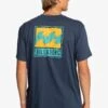 Billabong Stamp- T-Shirt Print - Blue -Billabong c05dd0af35b24ccc97112a6bd609311d