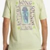 Billabong T-Shirt Print - Light Green -Billabong c47a264580fb42d296e9a809cee4f043