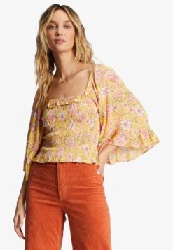 Billabong Be My BabeÀ Manches Cloche- Blouse - Golden Peach