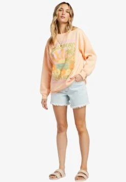 Billabong Chase The Sun - Sweater - Tart Peach -Billabong cec0427afddb4a40ad34308b8784cd11