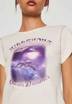 Billabong Dolphin Dreams Tees - T-Shirt Print - Salt Crystal -Billabong cfab49fbc8df45a19c2a90f213d95661
