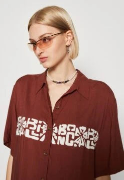 Billabong Tiki Babe Shirt - Overhemdblouse - Mocha -Billabong d7932c5dd4904aaa94e281e98abe9fa3