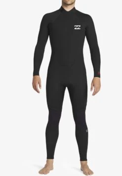 Billabong 5/4Mm Intruder - Combinaison De Surf Back Zip - Wetsuit - Black