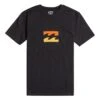 Billabong Team Wave - T-Shirt Print - Blk -Billabong e1314ca8bd344cd3bbeff9973303be77