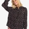 Billabong By Night - Manches Longues- Overhemdblouse - Black -Billabong e692b6dec0d04c65bb8f6e4b0a3981b7