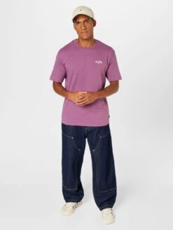 Billabong T-shirts Shirt Heren Lila -Billabong ea720de17d31f1ca606e8928597bd1ab
