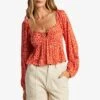 Billabong Your Fav - Crop - Blouse - Orange