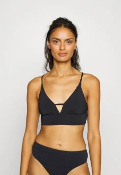 Billabong Sol Searcher V Neck- Bikinitop - Black Pebble
