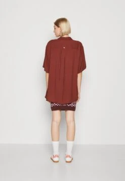 Billabong Tiki Babe Shirt - Overhemdblouse - Mocha -Billabong f9840d72772b43a0bacac2947416d0cd