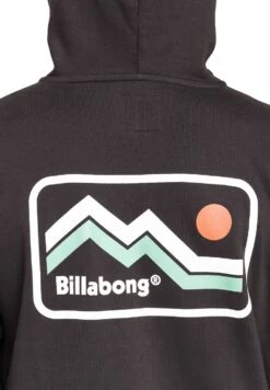 Billabong Sweater Met Rits - Washed Black -Billabong f9efdbf9e78643f7a4446d79762a4c8f