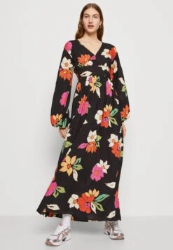 Billabong Night Bloom - Maxi-Jurk - Black Pebble -Billabong fbee869f70fa4896a9548dafc3c27954
