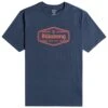 Billabong Short Sleeve - T-Shirt Print - Denim -Billabong fd58bd8d30c648aba889c268e07c3d93