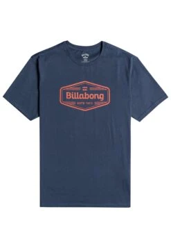 Billabong Short Sleeve - T-Shirt Print - Denim