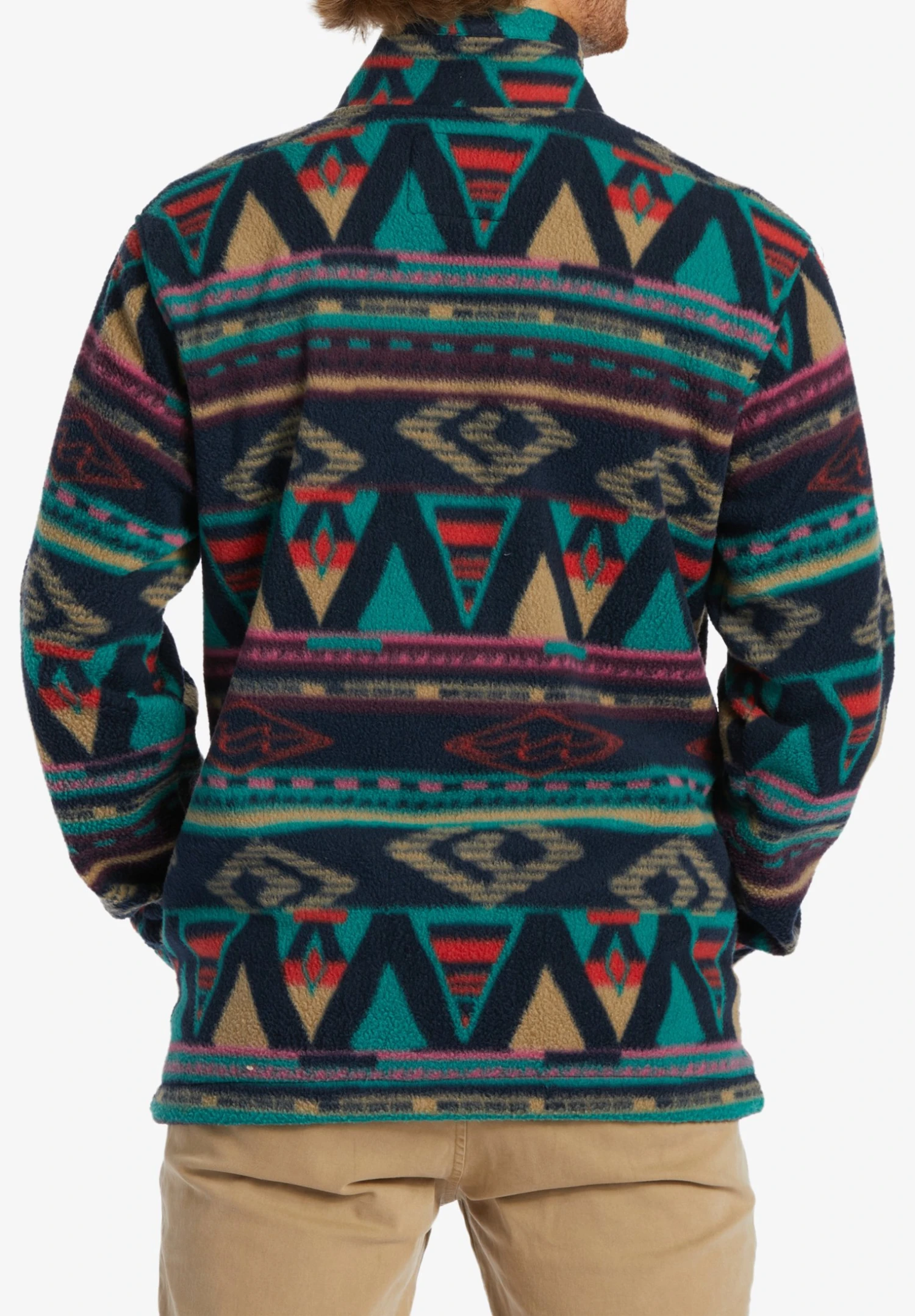 Billabong Boundary-Demi-Zip Col Montant PourAby - Fleece Trui - Nvy 5 Billabong Boundary-Demi-Zip Col Montant PourAby - Fleece Trui - Nvy - Afbeelding 3